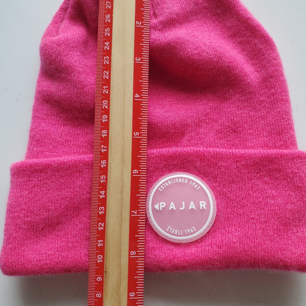 Pajar Womens Vibrant Pink Hat - Picture 2 of 4